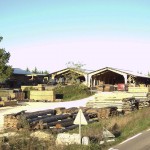 hangar bois lamellé collé