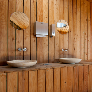 Habillage salle de bain BOIS