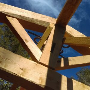 Charpente en Châtaignier