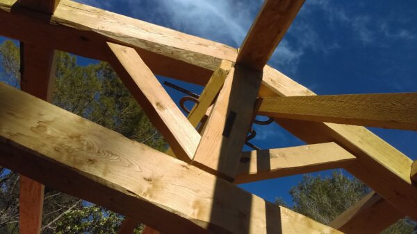 Charpente en Châtaignier